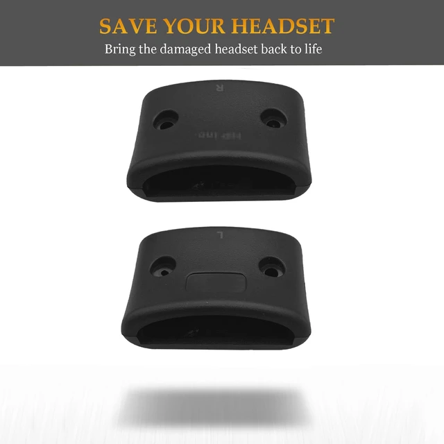 Alt view image 5 of 7 - Cloud 2 Buckles as Same as Stock Cloud II Clamps Fit Great Hinge Side Covers Parts Replacement for HyperX Cloud 2 Wired/Cloud 1/CloudX/Cloud Pro/Cloud Core Wired Gaming Headsets
