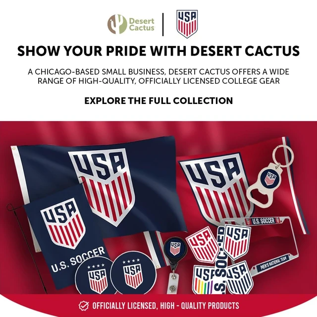 Alt view image 6 of 7 - US Soccer USMNT Sticker Decal (T3-1) Officially Licensed USSF USA Vinyl Laptop, Bottle, Cars and Scrapbook, Merch