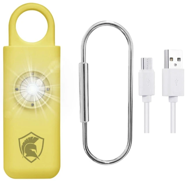 Main image of Personal Safety Alarm Rechargeable (Yellow)