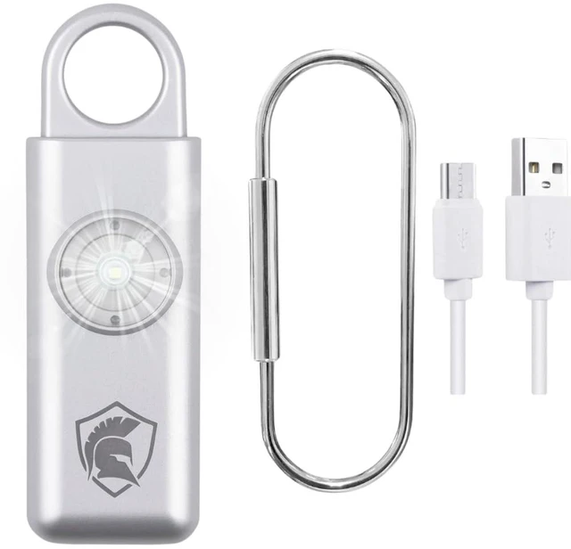 Main image of Personal Safety Alarm Rechargeable (Silver)