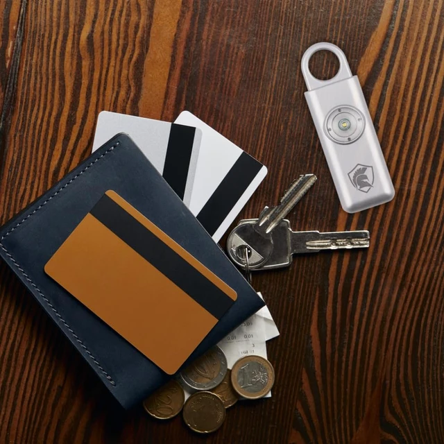 Alt view image 3 of 4 - Personal Safety Alarm Rechargeable (Silver)