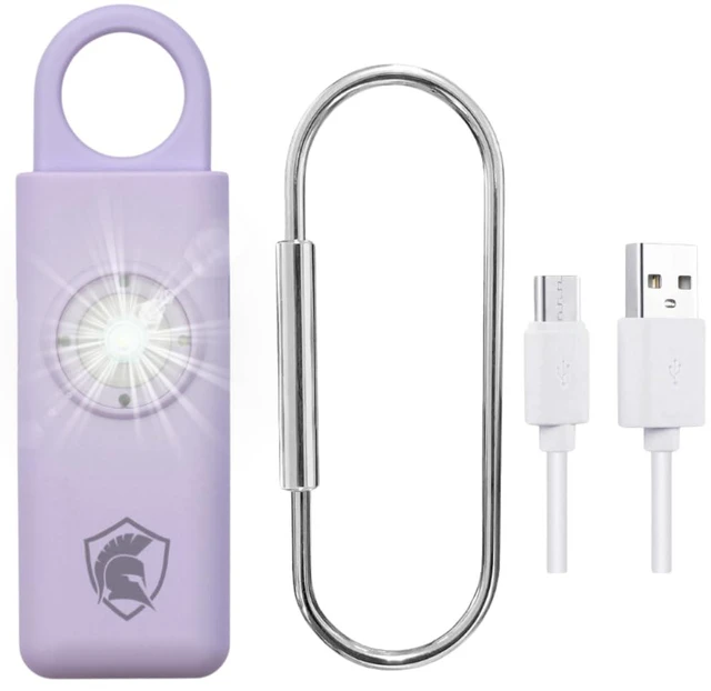 Main image of Personal Safety Alarm Rechargeable (Lavender)
