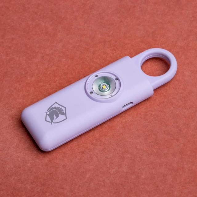 Alt view image 2 of 4 - Personal Safety Alarm Rechargeable (Lavender)