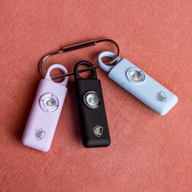 Alt view image 3 of 4 - Personal Safety Alarm Rechargeable (Lavender)