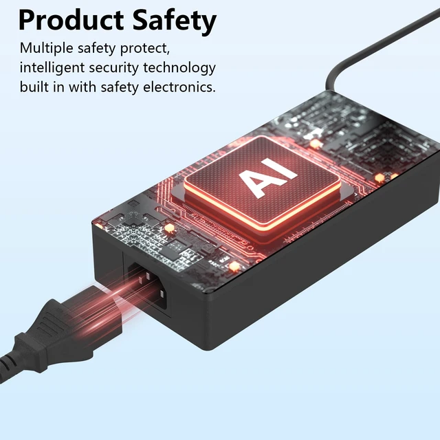 Alt view image 6 of 7 - 280W ADP-280EB B AC Charger Compatible with Asus ROG Strix G15 G17 G513R G513QY G614J G713Q Scar 15 17 G532L G533Z G732L G733Z Hero Scar III G731G G531G G703G Gaming Laptop Power Supply Adapter Cord