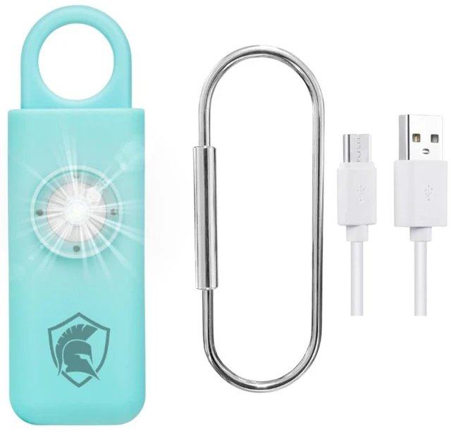 Main image of Personal Safety Alarm Rechargeable (Aqua)
