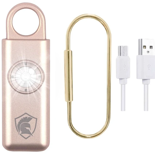 Main image of Personal Safety Alarm Rechargeable (Rose Gold)