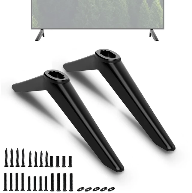 Main image of Not Universal, TV Stand Only for Insignia Roku TV Stand Legs Replacement with Screws Set Using Correct Stand Hole as Marked, Hole Spacing 0.48 to 0.94in Only, Refer to Image 2 to Confirm