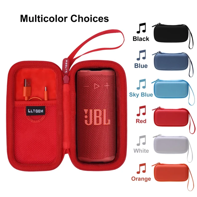 Alt view image 4 of 7 - LTGEM Case for JBL Grip Portable Bluetooth Speaker Hard EVA Shell, Water-Resistant, Shock Protection, Scratch-Resistant Interior, Portable Travel Storage Case Only