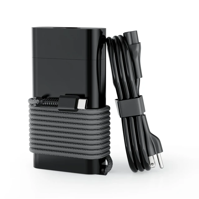 Alt view image 2 of 7 - 65W USB C Charger Fit for HP OmniBook X Chromebook 14-CA000 Pavilion Laptop Envy Spectre 12 13 X360 Chromebook 14 Pavilion EliteBook Elite x2 Power Supply 65W PD Fast Charging Multiple Protection