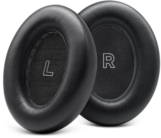 Main image of Replacement Earpads for Bose QC Ultra Gen 1 & Gen 2, Black Ear Pads for Bose QuietComfort Ultra Gen 1 & Gen 2, Soft Protein Leather, High-density Memory Foam