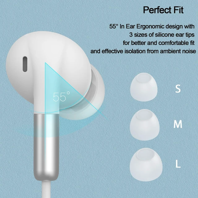 Alt view image 4 of 7 - USB in-Ear Headphones, USB PC Earbuds for PC/PS4/PS5, White Gaming Earphone Headset with Microphone for Live Conference, Video Calls, Broadcasting, On-line Work