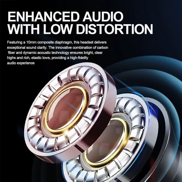 Alt view image 7 of 7 - S2 Neckband Bluetooth Headphones, 90H Playtime, Bluetooth 5.3 Earphones with 10mm Drivers, Low Latency Game Mode, TF Card Support, 7 EQ Mode, Type-C Fast Charging, Sweatproof Sport Earbuds