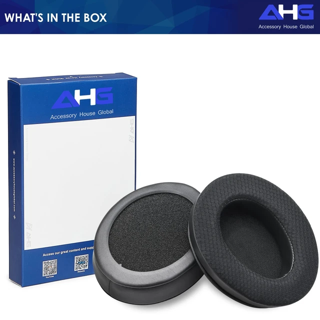 Alt view image 6 of 6 - Premium Hyper X Cool Gel earpads. Compatible with Kingston HyperX Cloud Alpha 2 Wireless Cloud III S Flight 2 Stinger 2 headsets and many more. Cooling Gel Breathable Mesh