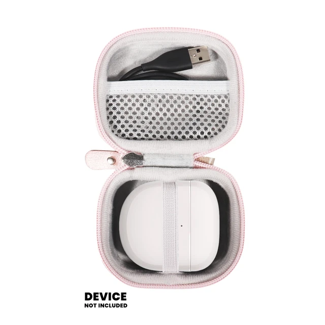 Alt view image 3 of 5 - Case for NEW Bose QuietComfort Ultra Wireless Noise Cancelling Earbuds, Bose QuietComfort Earbuds II Wireless Noise Cancelling in-Ear Headphones (Rose Gold)