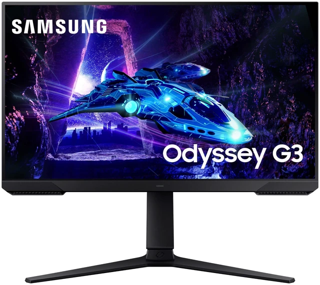 Main image of 24-Inch Odyssey G3 (G30D) Series FHD Gaming Monitor, 1ms, 180Hz, AMD FreeSync, Adjustable Stand, Black Equalizer, Virtual Aim Point, Eye Saver Mode, Flicker-Free, LS24DG302ENXZA, 2024
