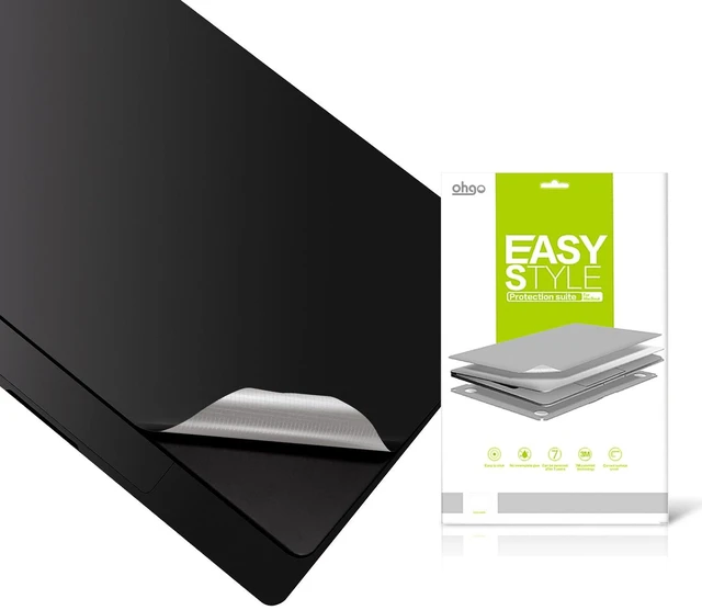 Main image of 4 in 1 Ultra Thin 3M Vinyl Full Size Laptop Skin Cover Palm Rest Protector Sticker for 2026 MacBook Air 15 Inch M5 A3448 and 2023~2025+ Air 15" M2 M3 M4 (Model: A2941/ A3114/A3241)