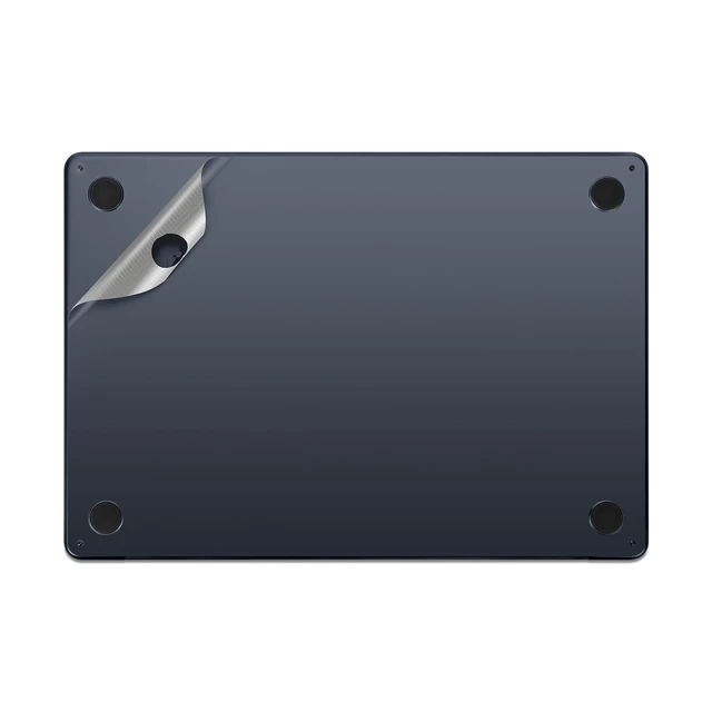 Alt view image 5 of 5 - 4 in 1 Ultra Thin 3M Vinyl Full Size Laptop Skin Cover Palm Rest Protector Sticker for 2026 MacBook Air 15 Inch M5 A3448 and 2023~2025+ Air 15" M2 M3 M4 (Model: A2941/ A3114/A3241)