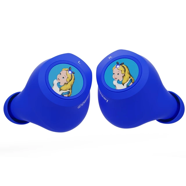 Alt view image 2 of 7 - Disney Alice in Wonderland Bluetooth Earbuds w/Charging Case- Wireless Headphones w/Built-in Mic+ Up to 30 Hrs Playtime- Alice in Wonderland Gifts for Women, Men, All Fans of Alice in Wonderland