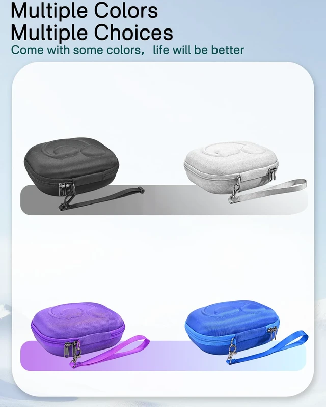 Alt view image 5 of 7 - Hard Storage Case Compatible with JBL Tune 520BT 510BT 500BT 660NC 770NC, for JBL Live 770NC 760NC 460NC 660NC Headphones and More Headset, Travel Carrying Bag.(Case Only)-Blue