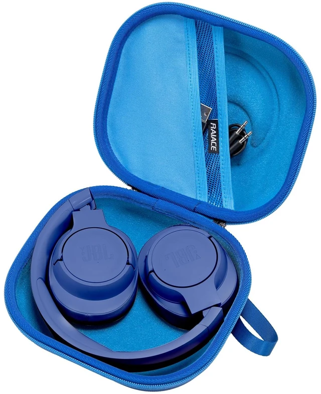Main image of Hard Storage Case Compatible with JBL Tune 520BT 510BT 500BT 660NC 770NC, for JBL Live 770NC 760NC 460NC 660NC Headphones and More Headset, Travel Carrying Bag.(Case Only)-Blue