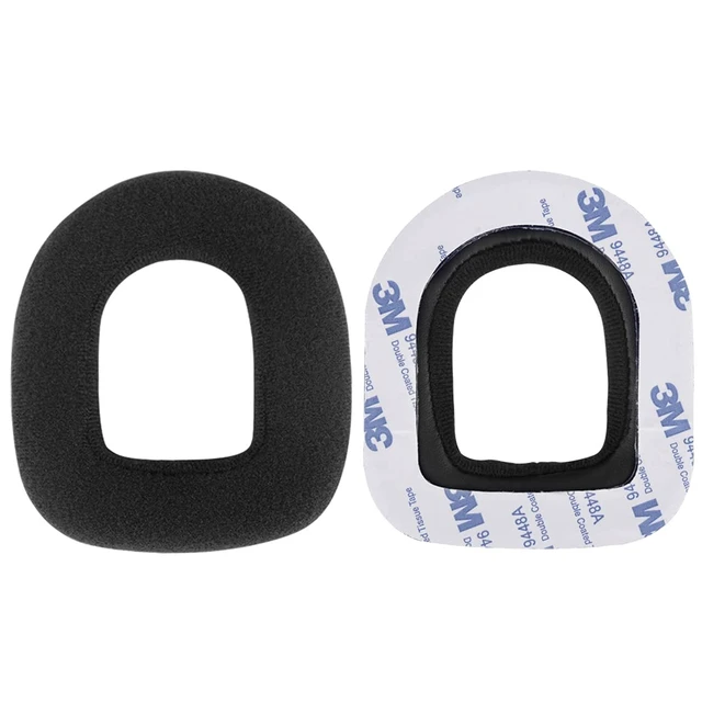 Alt view image 3 of 7 - Comfort Velour Replacement Ear Pads for Astro A10 Gaming Headset Headphones Ear Cushions, Repair Parts with Video Guide (Black)