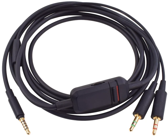 Alt view image 7 of 7 - MMX 300 2nd Gen Replacement Cable for Beyerdynamic MMX 300 2nd Generation/MMX 300 Gaming Headset, Volume Control Inline Mute, Plug and Play Twisted Pair OFC Copper Wire (8.2Ft / 2.5m)