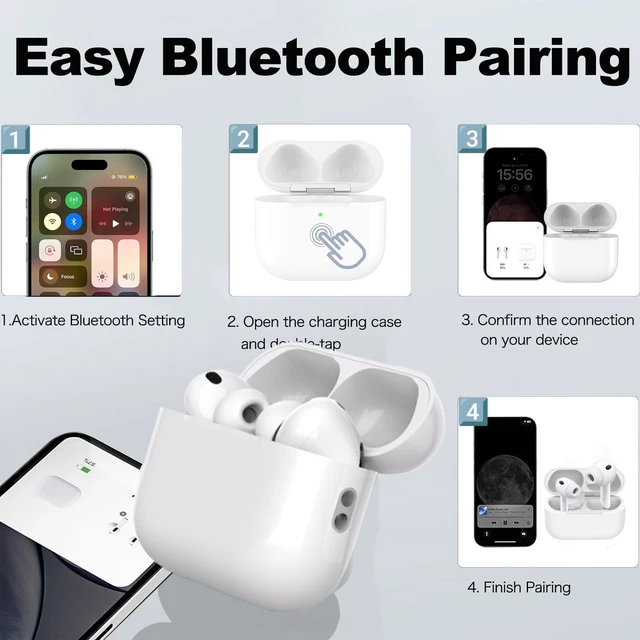 Alt view image 6 of 7 - Wireless Charging Case only Compatible with AirPods Pro 3rd 2025
