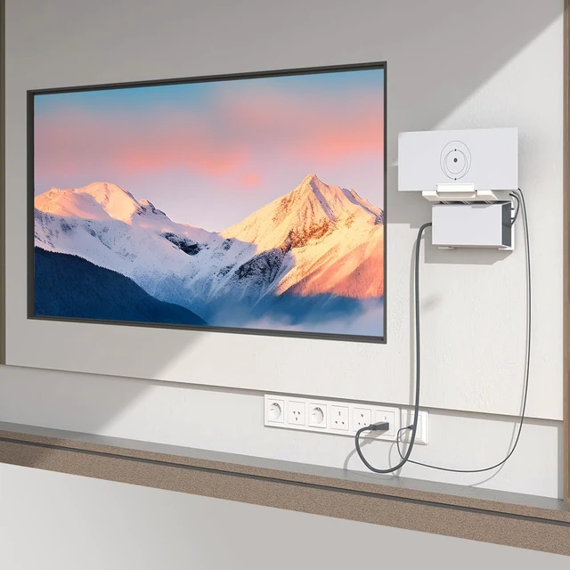 Alt view image 6 of 7 - Starlink Gen3 Router Wall Mount Compatible with Starlink 4/4X/Gen3 Power Supply Mount Kit High Performance Dish