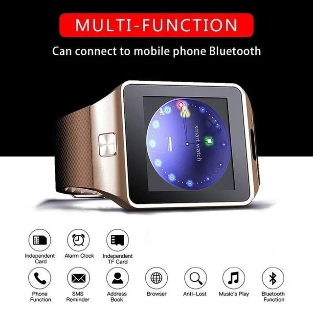 Alt view image 5 of 7 - Smart Watch - Smart Watches for Men & Women with 1.54 Inch Touch Screen & Camera, Waterproof & Bluetooth Smart Watch for Andriod & iOS Phones, Step Counter Sleep Tracker Watch