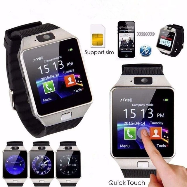 Alt view image 7 of 7 - Smart Watch - Smart Watches for Men & Women with 1.54 Inch Touch Screen & Camera, Waterproof & Bluetooth Smart Watch for Andriod & iOS Phones, Step Counter Sleep Tracker Watch