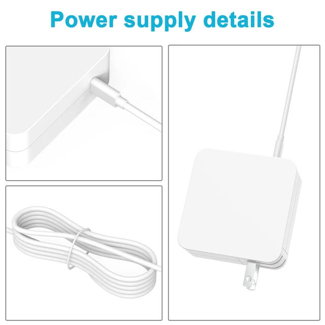 Alt view image 5 of 6 - Replacement 65W 45W Samsung Galaxy Book pro 360 Charger USB C for NP950QDB NP930QDB Galaxy Book Pro NP950XDB NP930XDB 15.613.3 KA1US KA2US KB1US KB2US Laptop Power Supply Adapter Cord