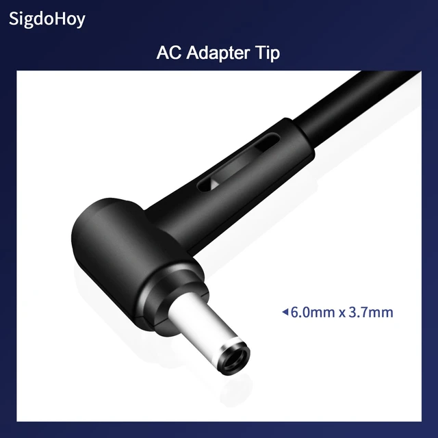 Alt view image 2 of 7 - 180W Charger Compatible with Asus Rog Zephyrus G14 GA401 G15 GA502,Tuf Gaming F15 F17 A15 A17 FX505, Zenbook Pro 14 Duo Laptop