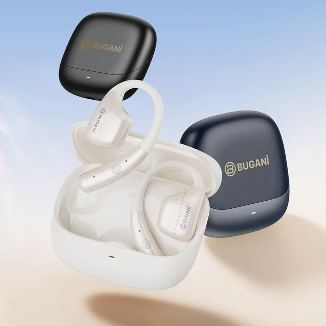 Alt view image 6 of 7 - Open Ear Earbuds, Open Ear Headphones Running Earbuds Wireless Headphones Bluetooth Wireless 5.4, 40H Playtime, IPX5 Waterproof Earphones For Workout, Running, Sport