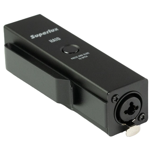 Alt view image 2 of 5 - HA1D Wired Personal in-Ear Monitor Amplifier for Stage and Worship For worship teams and live musicians; Zero-latency monitoring, locking XLR/TRS input and up to 12-hour AAA battery life
