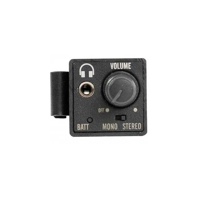 Alt view image 3 of 5 - HA1D Wired Personal in-Ear Monitor Amplifier for Stage and Worship For worship teams and live musicians; Zero-latency monitoring, locking XLR/TRS input and up to 12-hour AAA battery life