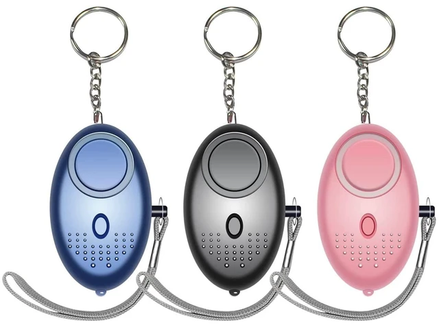 Main image of Emergency Personal Alarm, 3 Pack 140DB Person Siren with LED Lights, Personal Panic Alarm for Men, Women, Children, Elderly Emergency Security, Self Defense Electronic Device
