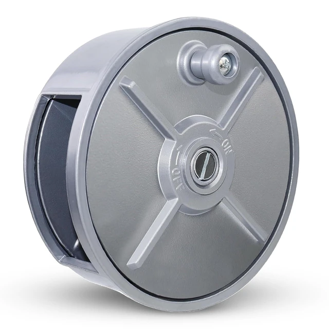 Main image of Aluminum Tie Wire Reel Coil Holder - Lightweight & Durable Wire Holder with Ergonomic Rewind Knob, Smooth Operating Wire Reel Dispenser, Sturdy Aluminum Reel with Built-in Belt Loops for Construction