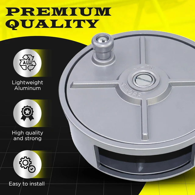 Alt view image 5 of 7 - Aluminum Tie Wire Reel Coil Holder - Lightweight & Durable Wire Holder with Ergonomic Rewind Knob, Smooth Operating Wire Reel Dispenser, Sturdy Aluminum Reel with Built-in Belt Loops for Construction