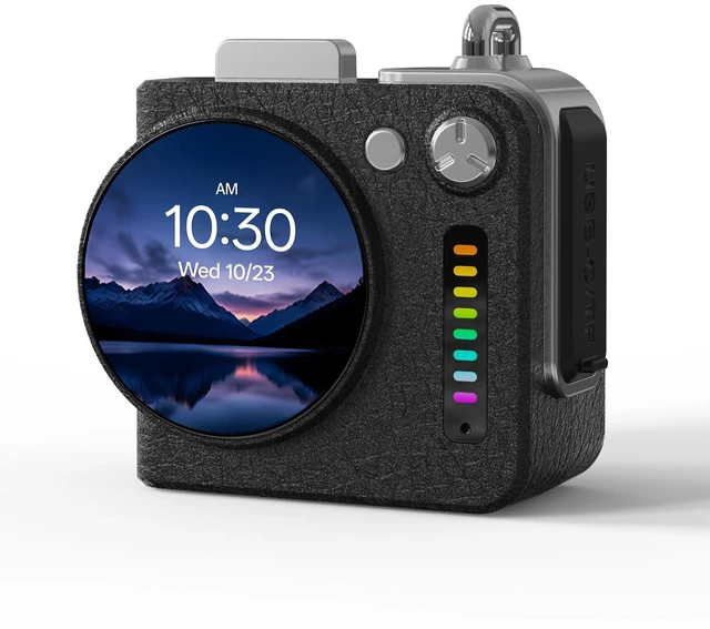 Main image of Portable All-in-One Bluetooth Speaker with Touchscreen Hi-Fi Sound (Black)