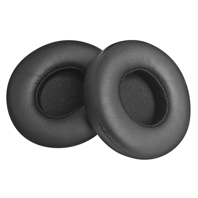 Alt view image 7 of 7 - Solo 4 Earpads Replacement Ear Pads Cushion for Beats Solo 4 Wireless Headphones Accessories, Solo4 Earpads with Softer Protein Leather and High Density Memory Foam - Black