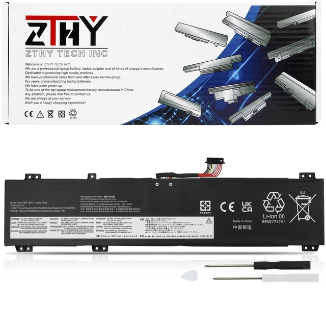 Main image of L22C4PC2 L22M4PC2 Laptop Battery for Lenovo Legion Slim 5-16IRH8 5-16APH8 5-16AHP9 5-16ARP9 LOQ 16APH8 16IRH8 Series L22B4PC2 L22D4PC2 5B11N45430 5B11K38745 SB11K38742 15.36V 80Wh 5350mAh