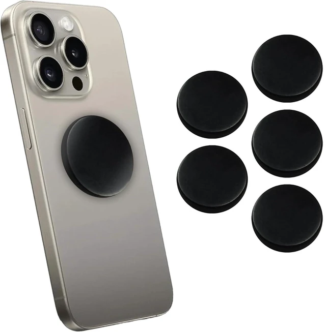 Main image of 5 pcs Authentic Stickers Polished 20 mm / 0.78" Genuine Healing Energy Stone Protection Plate for Cell Phone Case Tablet Laptop Computer Noble Gemstone Protector Crystal