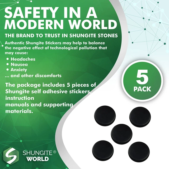 Alt view image 3 of 7 - 5 pcs Authentic Stickers Polished 20 mm / 0.78" Genuine Healing Energy Stone Protection Plate for Cell Phone Case Tablet Laptop Computer Noble Gemstone Protector Crystal