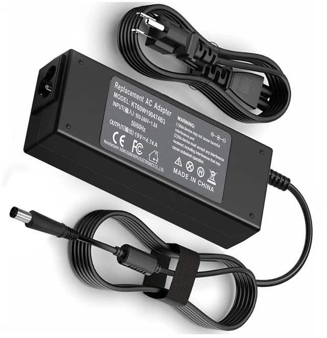 Main image of 90W 65W Ac Adapter Laptop Charger for HP EliteDesk 800 G2 G3 G4 G5 G6, 705 G1 G2 G3 G4 G5 G6 Mini PC Desktop Computer, ProDesk 260 600 G1 Power Cord Charging Supply Backup