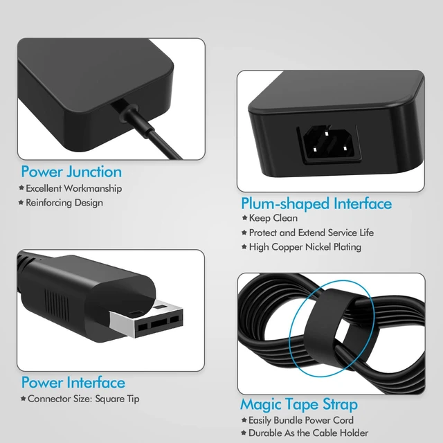 Alt view image 4 of 6 - 280W AC Charger Compatible with MSI GE66 GE76 Raider GP66 GP76 Leopard WE76 Stealth GS77 Vector GP76 GP66 12U Creator Z16P Z17 GT76 Titan Laptop Power Supply Adapter