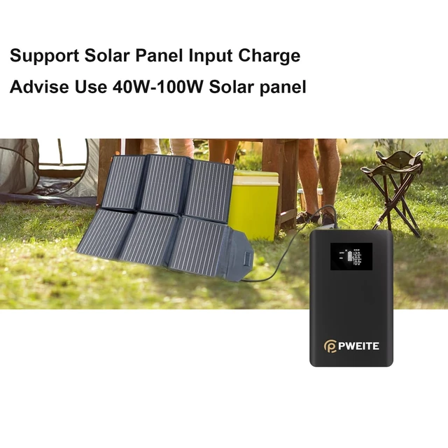 Alt view image 6 of 7 - USB Type C PD 100W Portable Laptop Charger Power Bank Battery Pack DC Output 5V 7.4V 9V 12V 15V 16V 16.5V 18V 19V 19.5V 20V 24V 3A 4A For Macbook DELL HP Lenovo Steam deck Led Strip Tablet CPAP