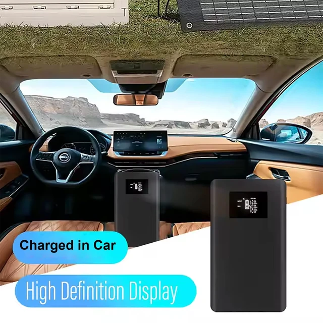 Alt view image 7 of 7 - USB Type C PD 100W Portable Laptop Charger Power Bank Battery Pack DC Output 5V 7.4V 9V 12V 15V 16V 16.5V 18V 19V 19.5V 20V 24V 3A 4A For Macbook DELL HP Lenovo Steam deck Led Strip Tablet CPAP