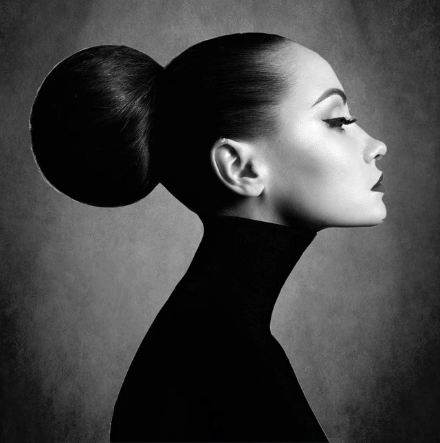 Alt view image 4 of 6 - Black Abstract Portrait Backdrop Black Gray Solid Color Photography Background Adult Professional Portrait Studio Booth Props (6x8FT)