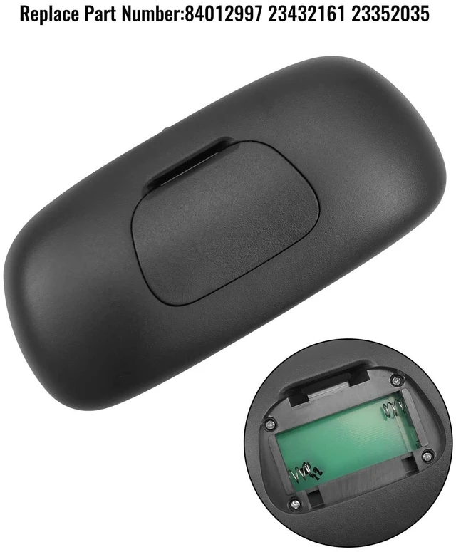 Alt view image 3 of 6 - DVD Entertainment Video Remote Control Fit for Chevy Silverado GMC Sierra Fit for 1500/2500HD/3500HD Yukon Buick Cadillac SRX/XTS Rear Overhead Display Screen Control Replace 23432161 84012997